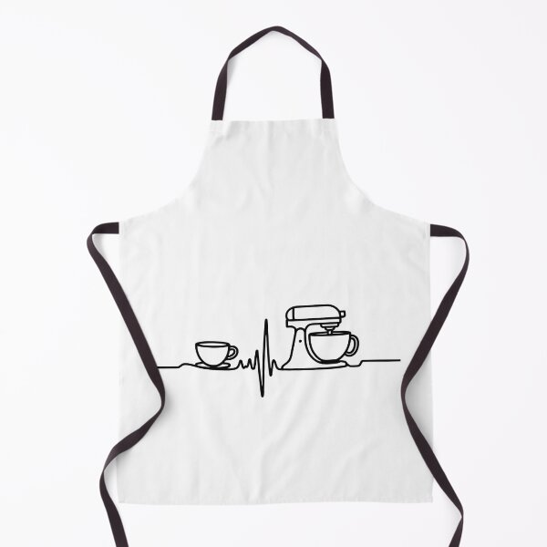 Item preview, Coffee and Mixer EKG Line Art designed and sold by jkrphoto.