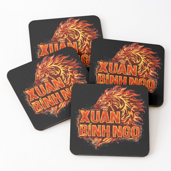 Item preview, Xuân Bính Ngọ 2026 – Fiery Horse Vietnamese Tết designed and sold by PunchDrop.