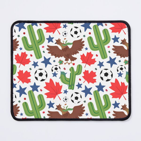Item preview, North America 2026 Soccer Pattern - USA Canada Mexico Unity designed and sold by Velustro Shop.
