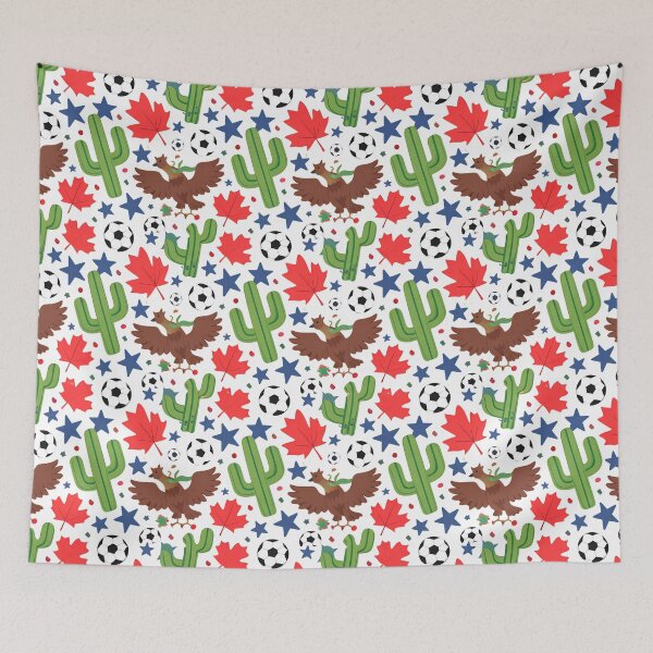 Item preview, North America 2026 Soccer Pattern - USA Canada Mexico Unity designed and sold by Velustro Shop.