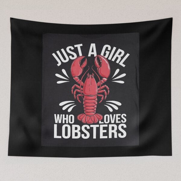 Item preview, Girl Lobster Lover I Woman Loves Seafood 1 designed and sold by MyzoToyota.