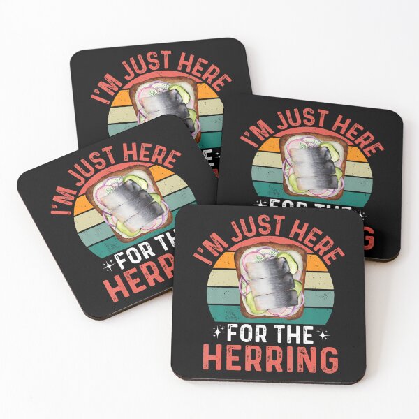 Item preview, I'M Just Here For The Herring - Funny Herring Festival designed and sold by arzateiosumn.