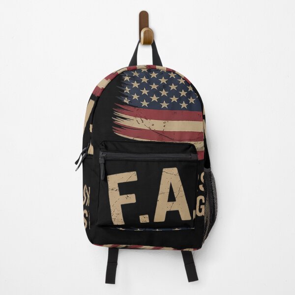 Item preview, Fathers Against Raising Morons Funny USA Flag designed and sold by KotexTemu.
