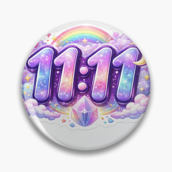 Item preview, Galaxy 11:11 Angel Number Sticker designed and sold by Bigeasy22441.