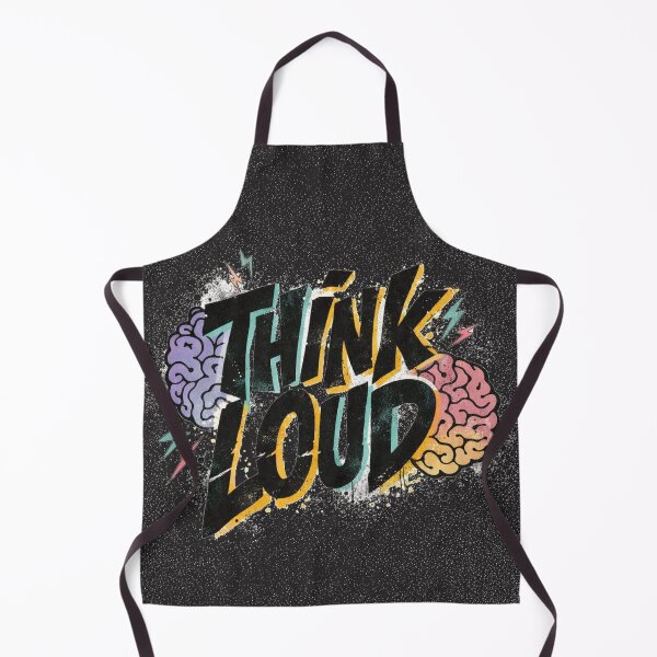 Item preview, Think Loud Graphic T-Shirt – Bold Mind Power Quote Streetwear designed and sold by KDesignCrafts.