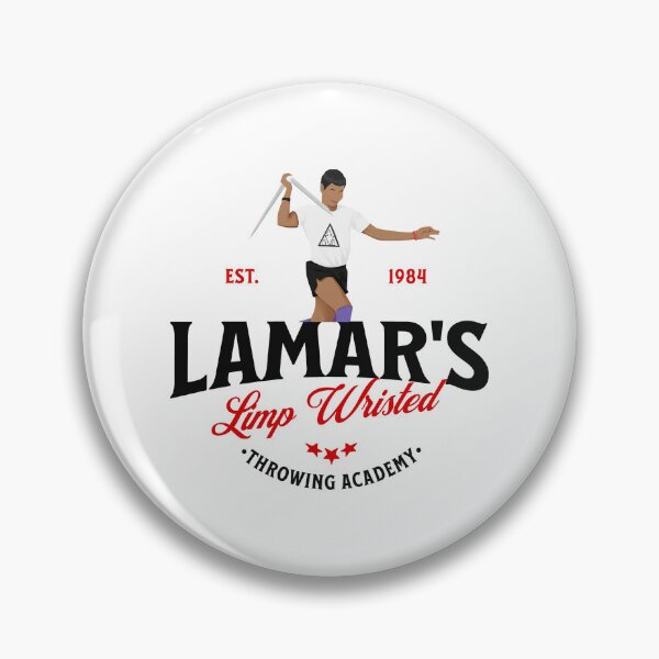 Item preview, Lamar's Limp Wristed Throwing Academy - Est 1984  designed and sold by narusasuto.