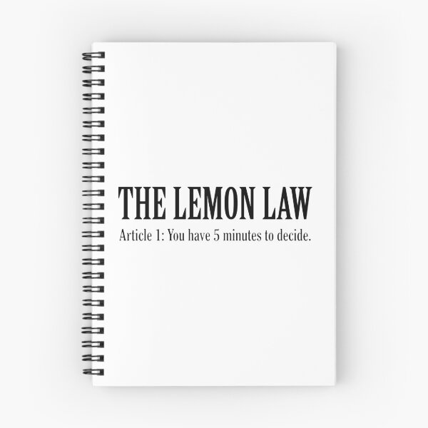 Item preview, The Lemon Law How I Met Your Mother designed and sold by Screen Lore.