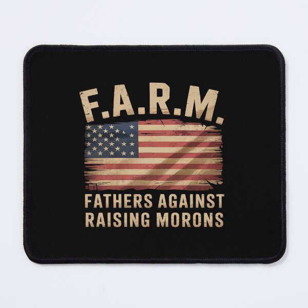 Item preview, Funny American Dad Patriotic Fathers Against Raising Morons designed and sold by KotexTemu.