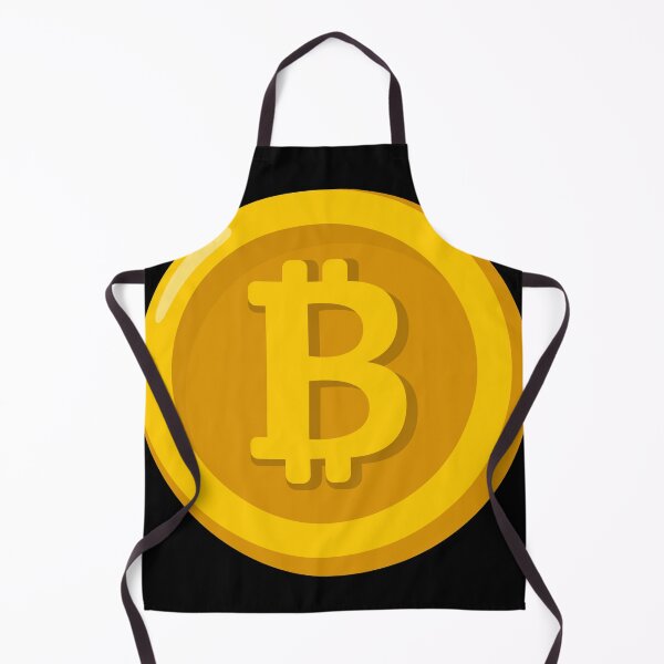 Artikelvorschau, Goldenes Bitcoin-Logo – Kunst für Kryptowährungsinvestoren entworfen und verkauft von PoliticsPrints.