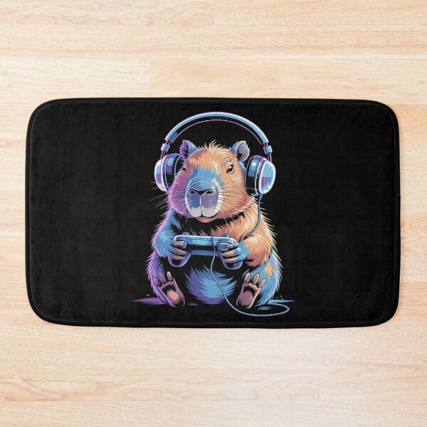 Item preview, Funny Capybara Gaming Rodent Capybara Video Games  designed and sold by KotexTemu.