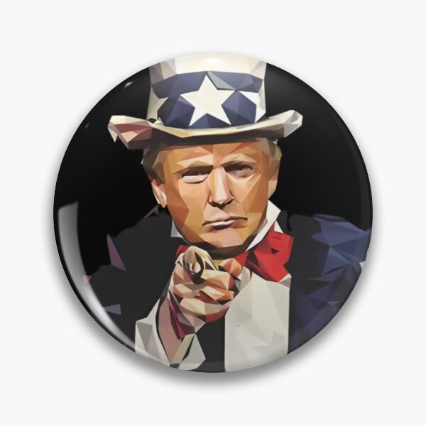 Item preview, Uncle Trump I Want You - Patriotic Political Satire designed and sold by PoliticsPrints.