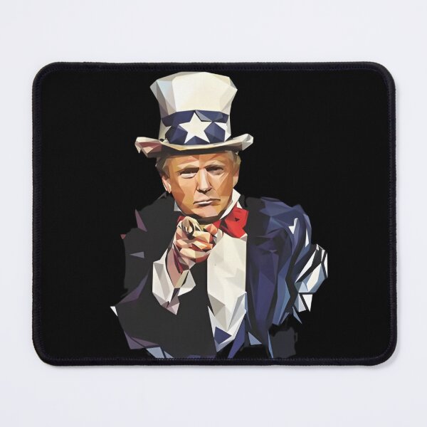 Item preview, Uncle Trump I Want You - Patriotic Political Satire designed and sold by PoliticsPrints.
