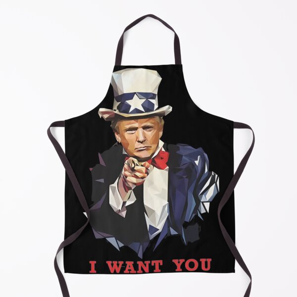 Item preview, Uncle Trump I Want You - Patriotic Political Satire designed and sold by PoliticsPrints.