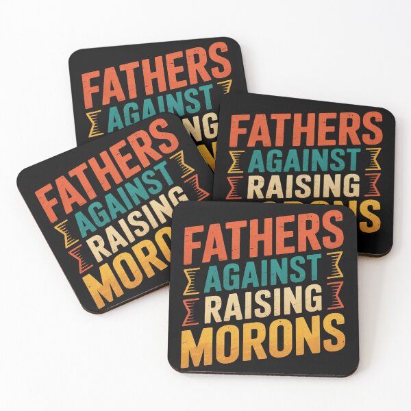 Item preview, Fathers Against Raising Morons Funny Dad Joke  designed and sold by InspiredFoul.