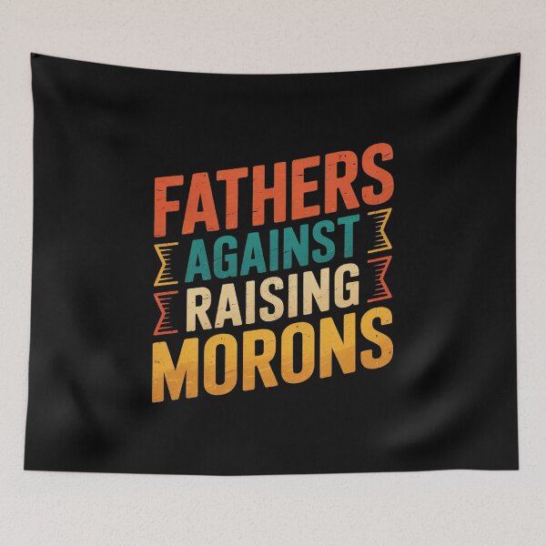 Item preview, Fathers Against Raising Morons Funny Dad Joke  designed and sold by InspiredFoul.