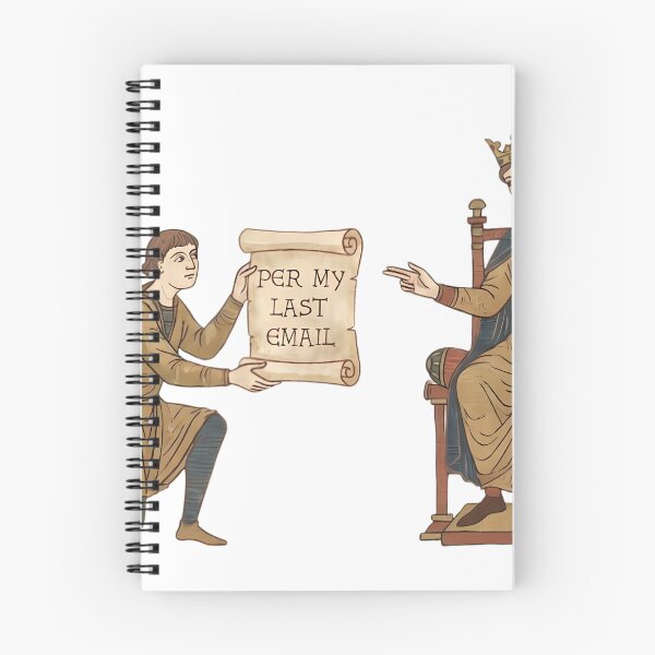 Item preview, Per My Last Email | Medieval Corporate Tapestry Meme designed and sold by YEADIGI.
