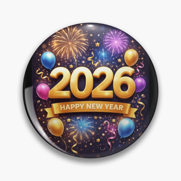 Item preview, Happy New Year 2026 designed and sold by Amylilylove.