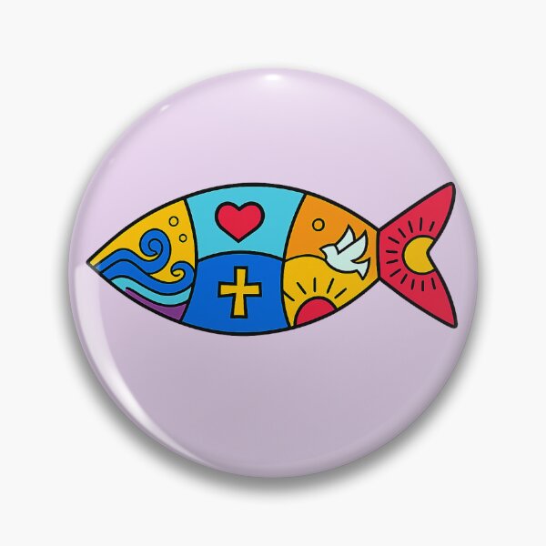 Item preview, Ichthys Christian Fish Symbol designed and sold by MonkeyMonkeyUSA.
