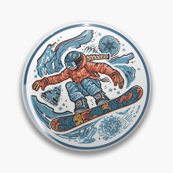 Item preview, Winter Sports Games Arena Snowboarding Competition Sticker designed and sold by colorleafz.