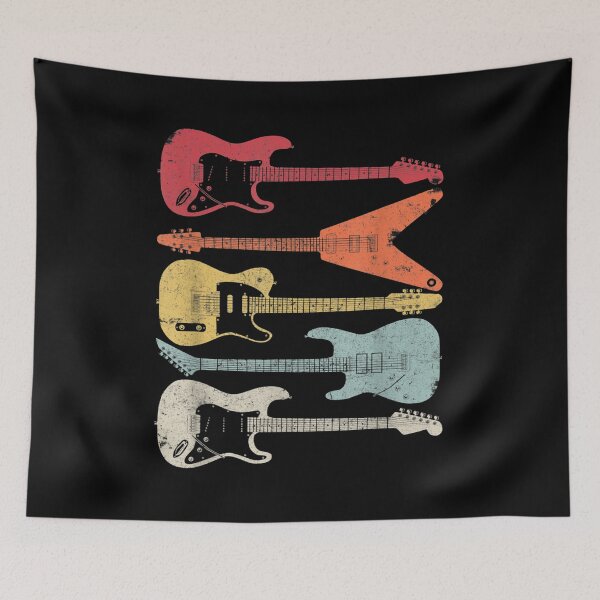 Item preview, Guitarist Life Music Lover Vintage Guitar designed and sold by LorraineMargie.
