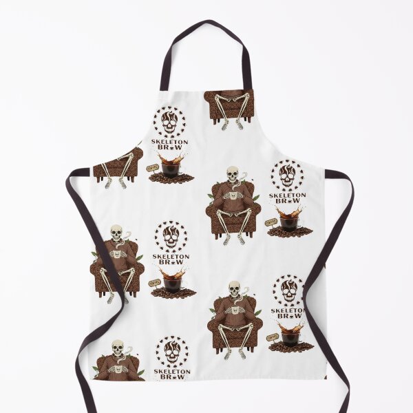 Item preview, Funny Skeleton Coffee Lover Design - Tired Skeleton Drinking Coffee designed and sold by so01.