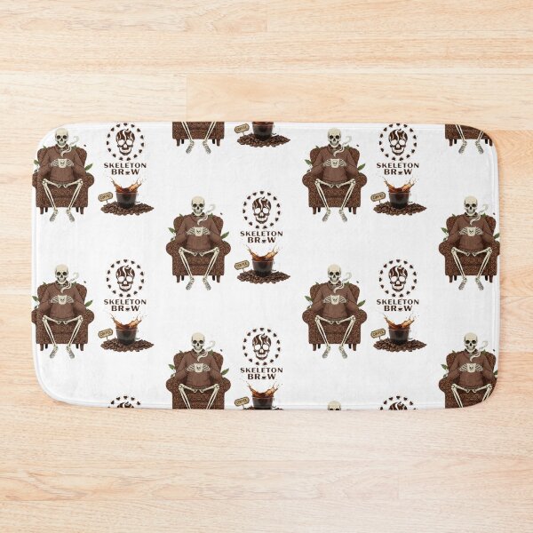 Item preview, Funny Skeleton Coffee Lover Design - Tired Skeleton Drinking Coffee designed and sold by so01.