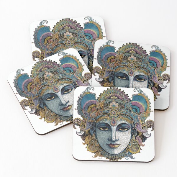 Item preview, Arte del Dios Krishna designed and sold by imaginariumlab.