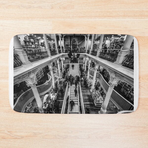 Item preview, Black and White Bookstore Interior designed and sold by Rabee Khalil Photography.