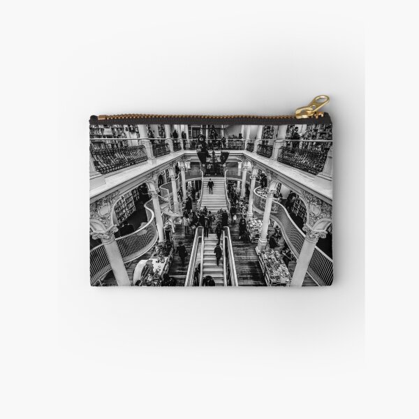 Item preview, Black and White Bookstore Interior designed and sold by Rabee Khalil Photography.