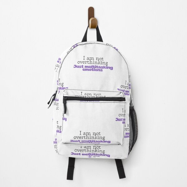 Item preview, I Am Not Overthinking Just Multitasking Emotions | Funny Relatable Quote designed and sold by Haevora.