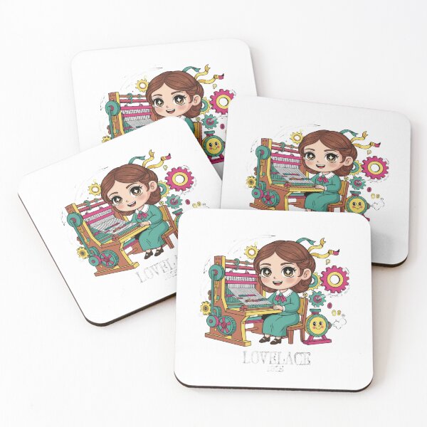Item preview, Ada Lovelace 1815 Kawaii STEM Art - First Programmer Women in Tech Design designed and sold by RectifyFashions.