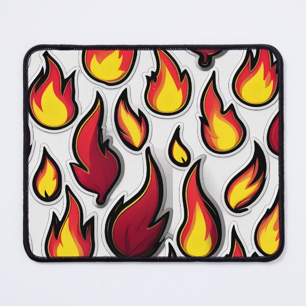 Item preview, Bright Flames Forming a Unique Fantasy Background. designed and sold by MissYouONLY.