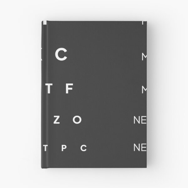 Item preview, CLEAR IS NOT TRUE – Vision Test Typography Art Print designed and sold by Irina-Tsaran.