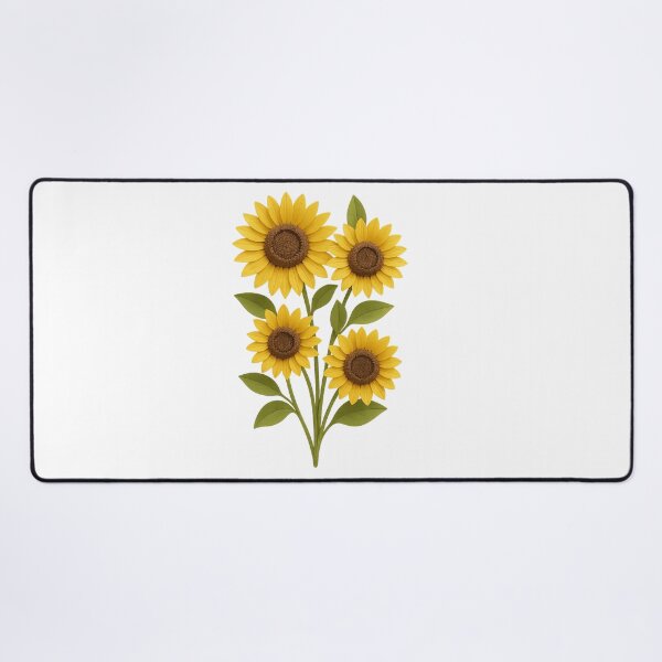 Item preview, Paper Sunflowers - Bright Handmade Floral Illustration designed and sold by JaneMcCarthyDNA.