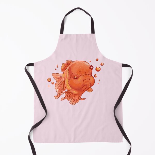 Item preview, Angry Orange Oranda Fish designed and sold by Peach Frog.