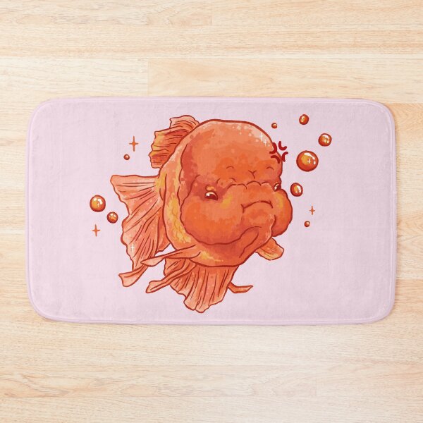 Item preview, Angry Orange Oranda Fish designed and sold by Peach Frog.