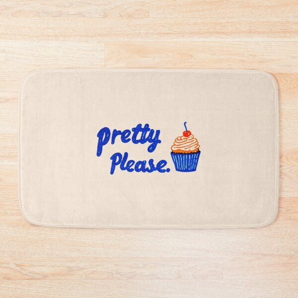 Item preview, Pretty Please Typography with Colorful Cupcake Illustration designed and sold by KrintoryTees.