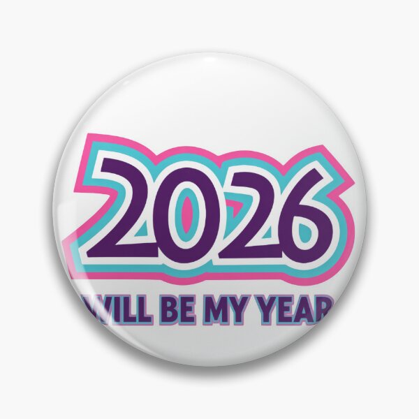 Item preview, 2026 Will Be My Year Calm Ready Focused designed and sold by Star3NowForMe.
