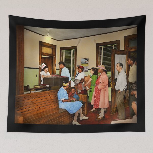 Item preview, Doctor - Nurse - By the time you’re called, you’re fine 1946 designed and sold by Mike Savad Photography.