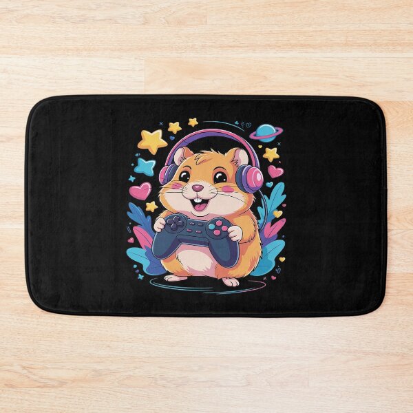 Item preview, Funny Capybara Playing Video Games  designed and sold by InspiredFoul.