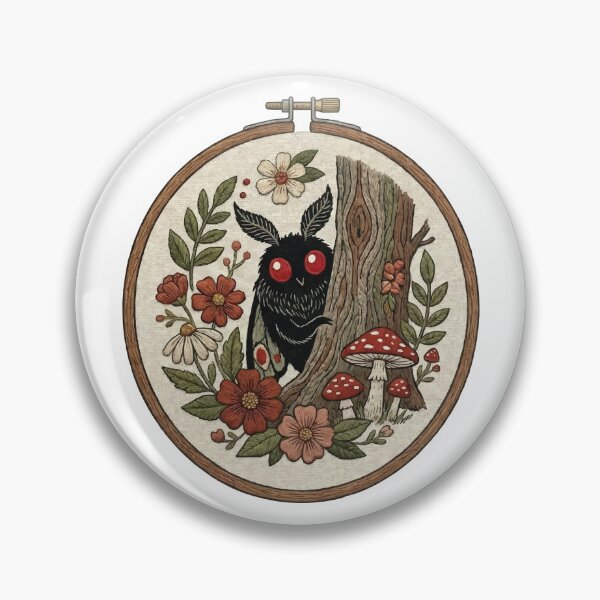 Item preview, Live Laugh Lurk - Funny Mothman Cryptidcore Quote designed and sold by Petzzz.