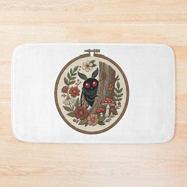 Item preview, Live Laugh Lurk - Funny Mothman Cryptidcore Quote designed and sold by Petzzz.