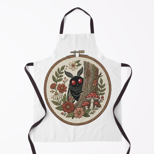 Item preview, Live Laugh Lurk - Funny Mothman Cryptidcore Quote designed and sold by Petzzz.