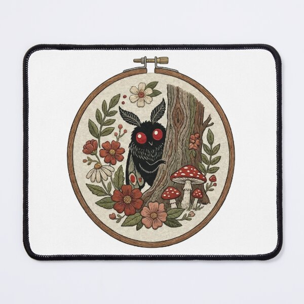 Item preview, Live Laugh Lurk - Funny Mothman Cryptidcore Quote designed and sold by Petzzz.