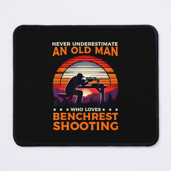 Item preview, Never Underestimate An Old Man Who Loves Benchrest Shooting designed and sold by keatnybolho.