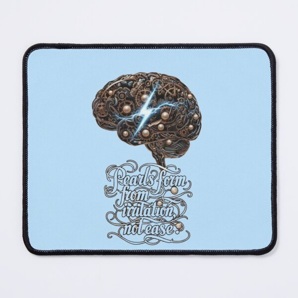 Item preview, Pearls Form From Irritation, Not Ease – Resilience & Wisdom Mindset Art designed and sold by SV-Creation.