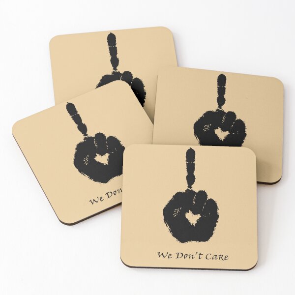 Item preview,  Skyrim Dark Brotherhood "We Don't Care" The Dark Brotherhood Handprint Parody Art designed and sold by 2112Shop.