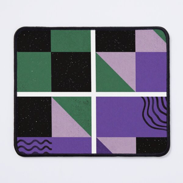Item preview, 4 part distressed abstract colorful geometric design designed and sold by SmashingDeals.