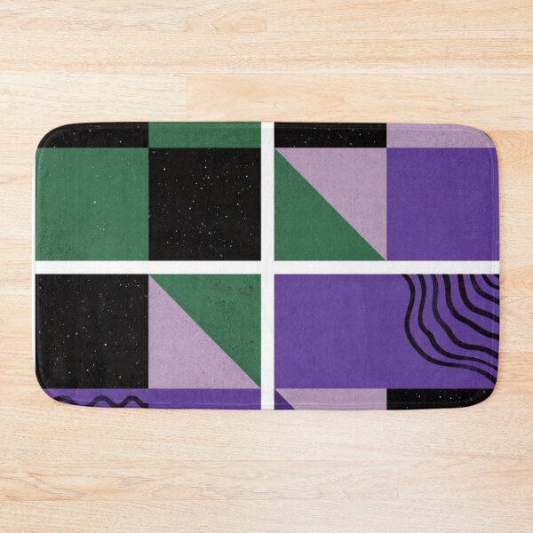 Item preview, 4 part distressed abstract colorful geometric design designed and sold by SmashingDeals.