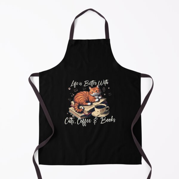 Item preview, Life Is Better With Cats Coffee And Books designed and sold by keatnybolho.